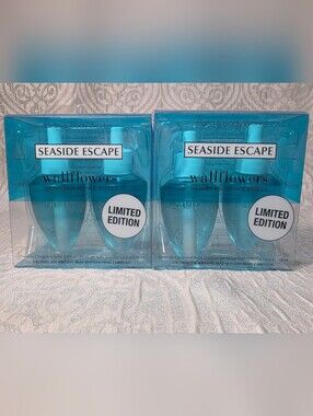 Bath & Body Works Seaside Escape Wallflowers Fragrance Refills - 4 Bulbs